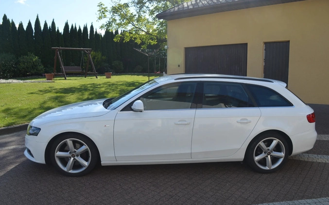 Audi A4 cena 33999 przebieg: 252000, rok produkcji 2009 z Milicz małe 232